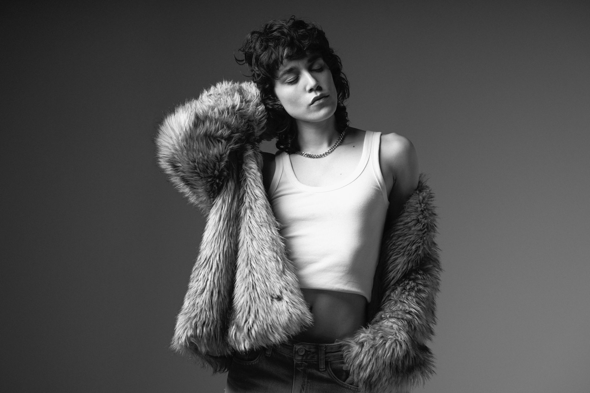 사파사진학원 이수현 졸업포트폴리오 - 패션, 프로필, 흑백 인물 사진