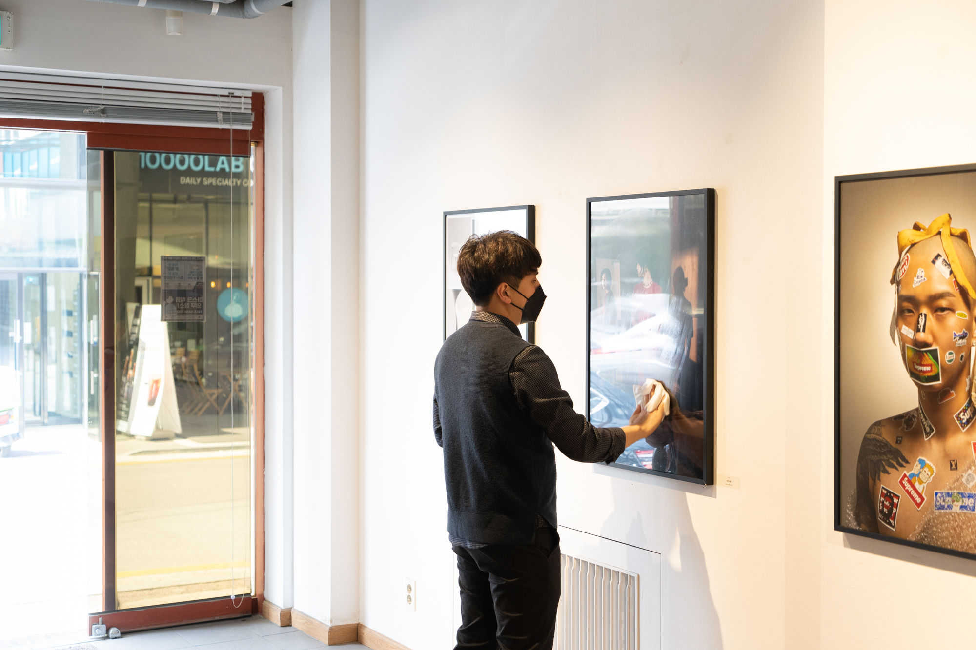 117기 졸업 전시 준비