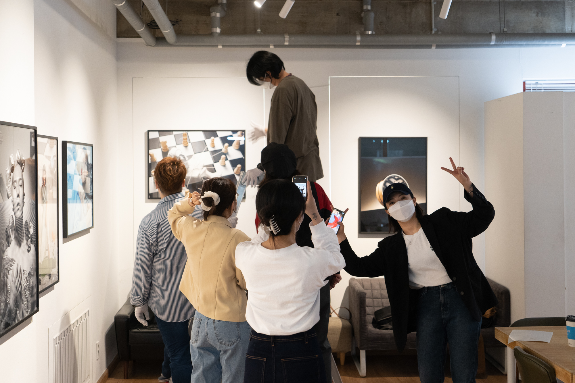 117기 졸업 전시 준비